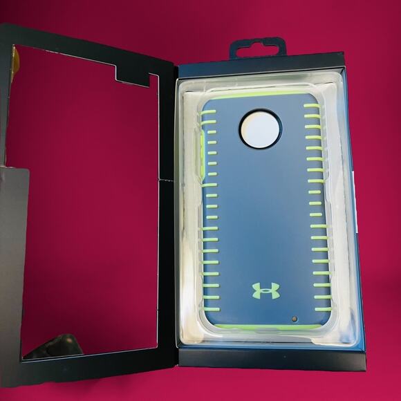 Moto Z2 Play Under Armour Case Cell Phone Drop Protection UA No Slip Grip - Picture 8 of 8